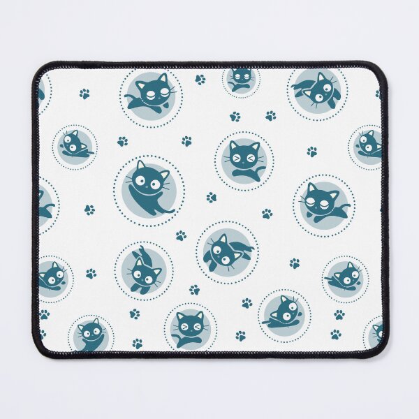 Item preview, Black Cat Seamless Pattern Cute designed and sold by Kubala Designs.