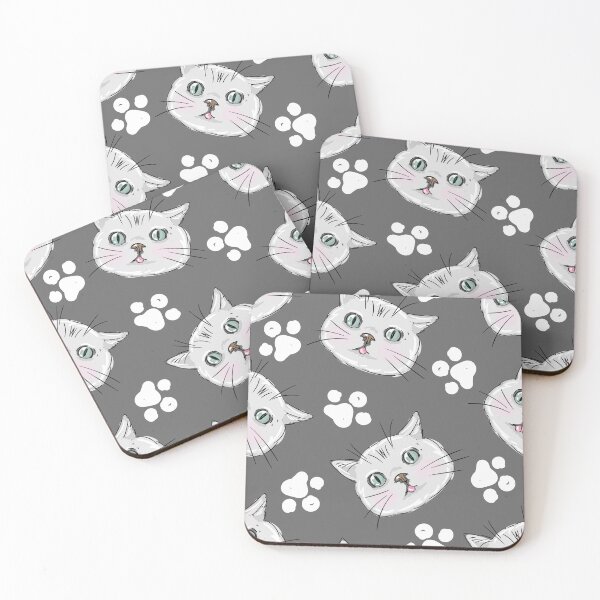 Item preview, Cat Seamless Pattern Cute designed and sold by Kubala Designs.
