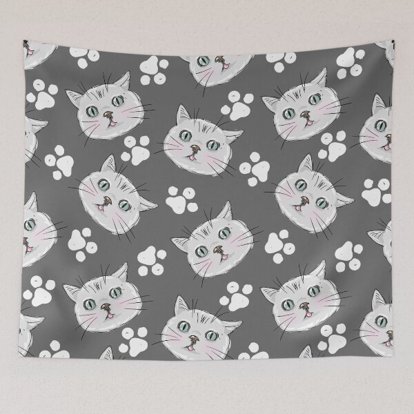 Item preview, Cat Seamless Pattern Cute designed and sold by Kubala Designs.