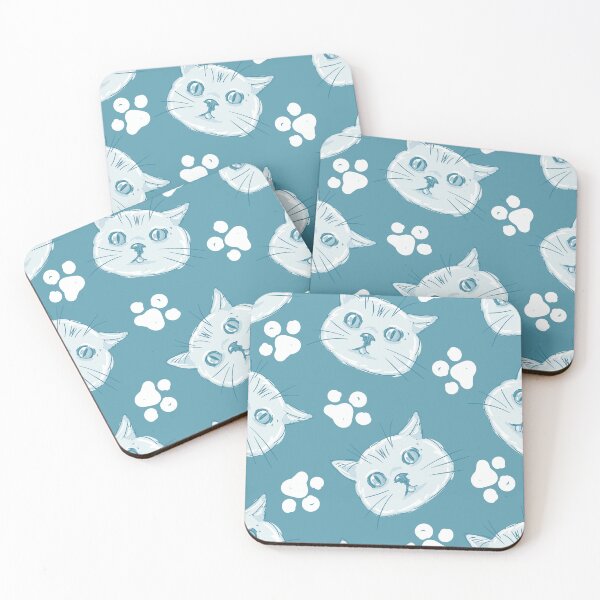 Item preview, Cat Seamless Pattern Cute designed and sold by Kubala Designs.