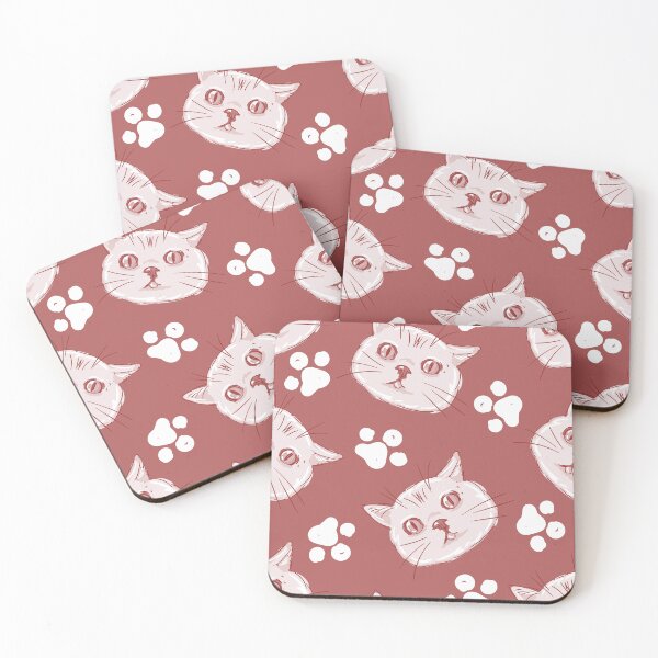 Item preview, Cat Seamless Pattern Cute designed and sold by Kubala Designs.