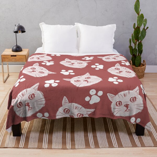 Item preview, Cat Seamless Pattern Cute designed and sold by Kubala Designs.