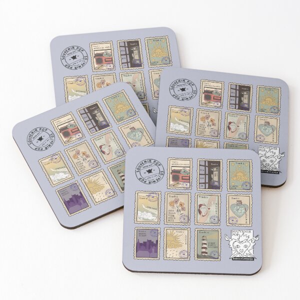 Item preview, Joker Out Souvenir Pop stamp collection designed and sold by atlasbackache.