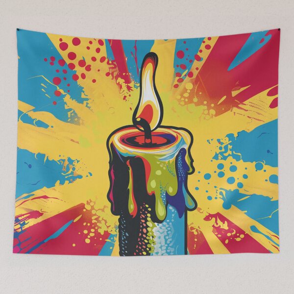 Item preview, Candle Pop Art 4 designed and sold by AstroRisq.