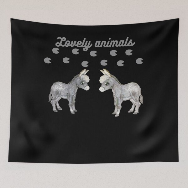 Item preview, Lovely animals donkey for donkey lovers designed and sold by MegiSmile.