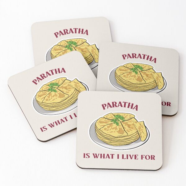 Item preview, Paratha Is What I Live For designed and sold by Fanverse Merchandise.