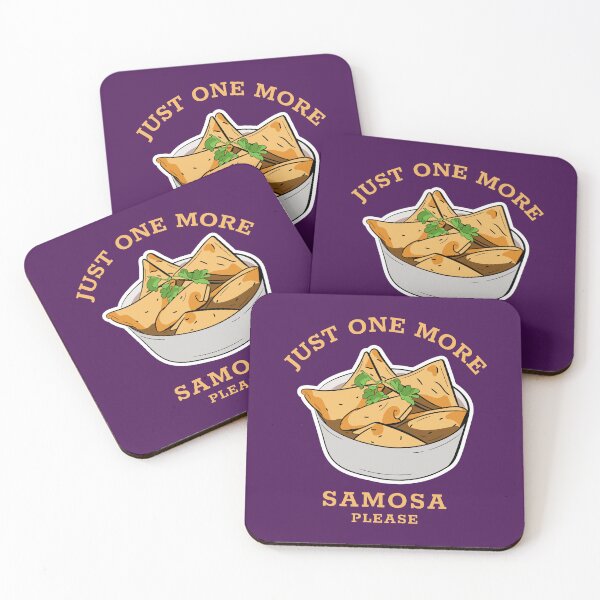 Item preview, Just One More Samosa Please designed and sold by Fanverse Merchandise.