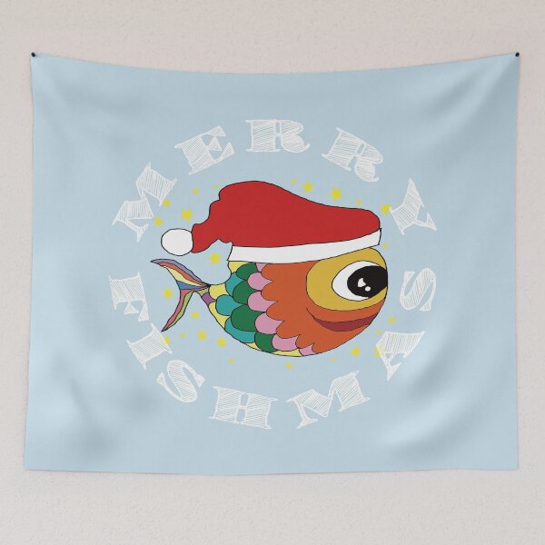 Item preview, Merry Fishmas designed and sold by EunsooLee.