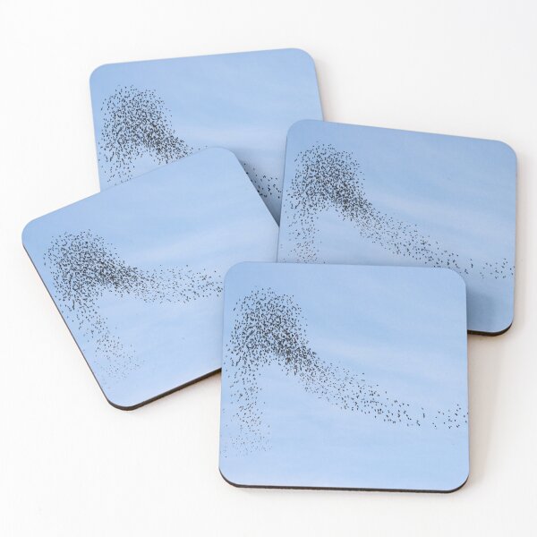 Item preview, Dancing starlings designed and sold by GreyFeatherPhot.