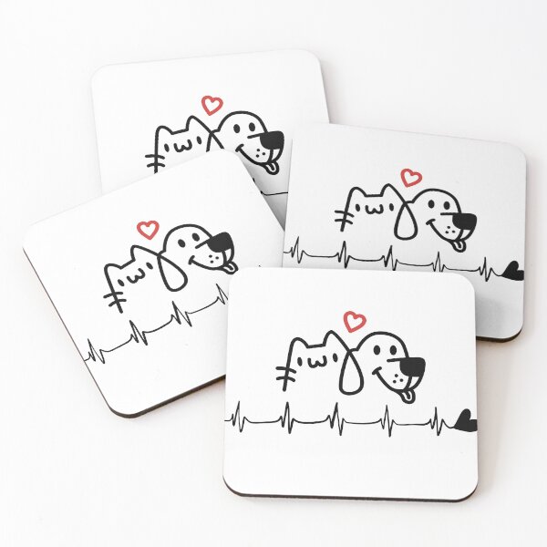 Item preview, Animals Heart beat designed and sold by Aminesnip.