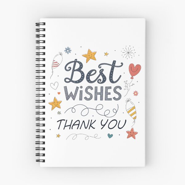 Item preview, Playful Handwritten Typography: "Best Wishes & Thank You" designed and sold by Pattamo1.