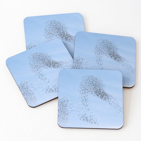 Item preview, Zigzag murmuration designed and sold by GreyFeatherPhot.