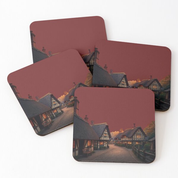 Item preview, Morning Village  designed and sold by Zelott-shirts.