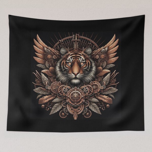 Item preview, Tiger with wings designed and sold by DesignFreaks7.