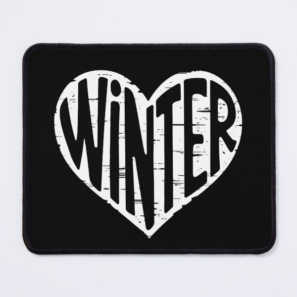 Item preview, winter shirts for men women Winter Shirt Awesome Heart Winter Tee designed and sold by SlocifieShop.