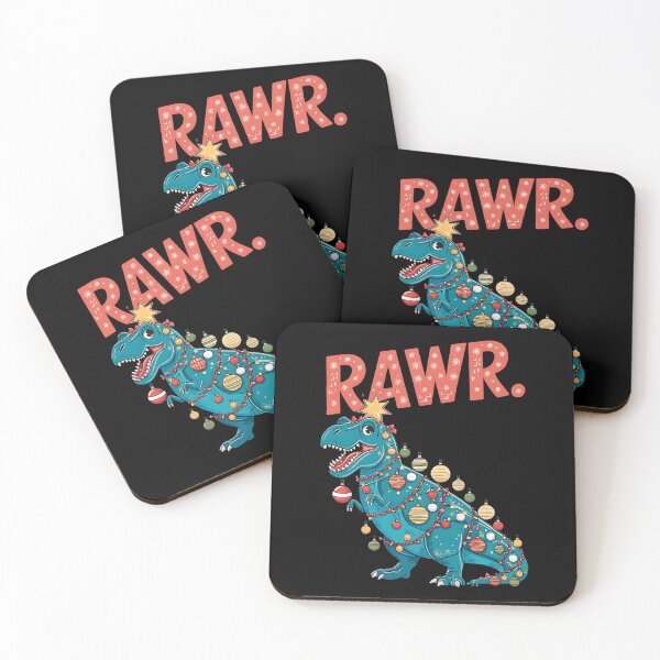 Item preview, Tree Rex Rawr Dinosaur Christmas Pun designed and sold by DomTeesHaven.