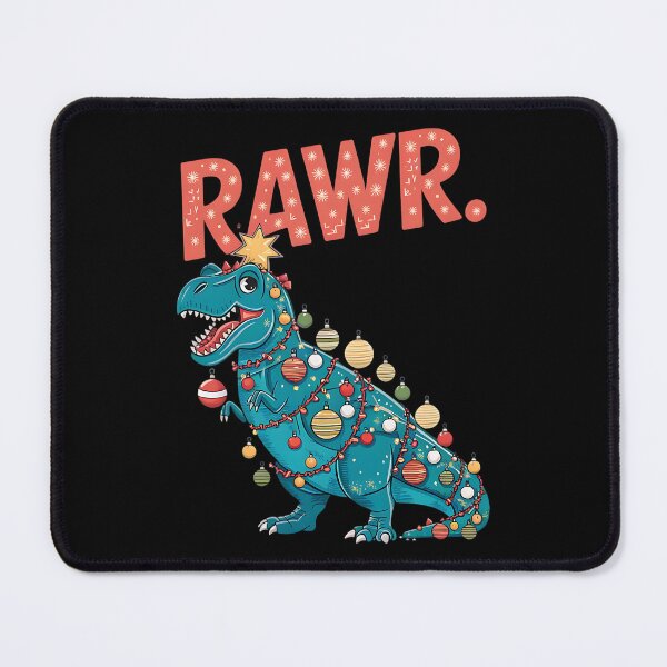 Item preview, Tree Rex Rawr Dinosaur Christmas Pun designed and sold by DomTeesHaven.