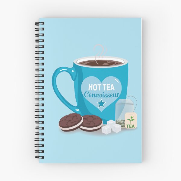 Item preview, Hot tea connoisseur LIGHT BLUE designed and sold by StellarFX.