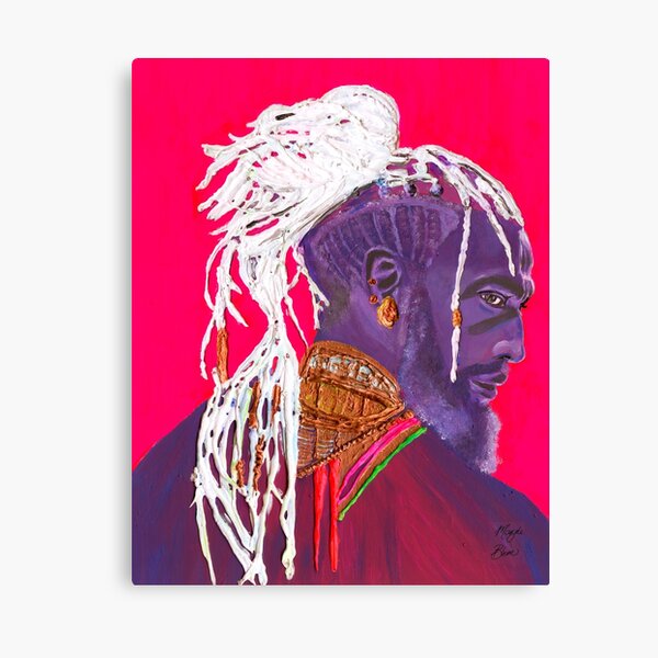 The Warrior King Canvas Print