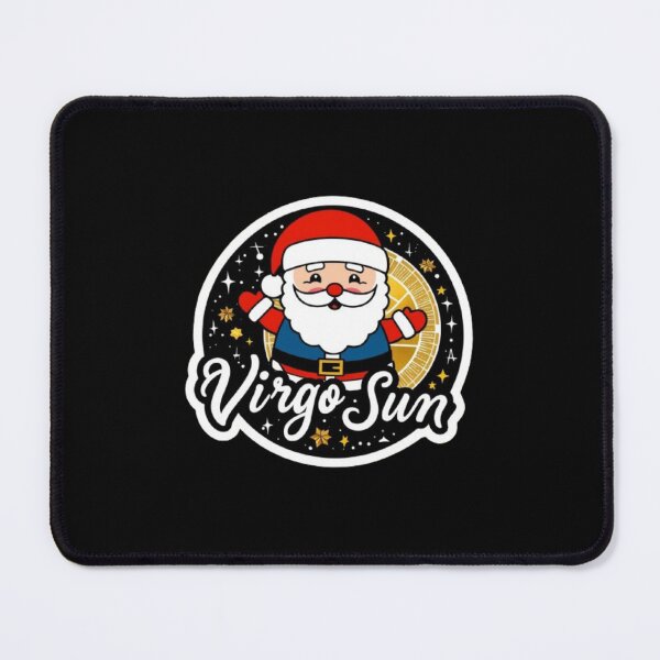 Item preview, Cute Virgo Sun Christmas Astrology Santa Art designed and sold by Mudastro Astrology.