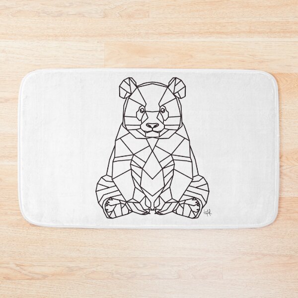 Item preview, Geometric Panda - Customizable Design designed and sold by YaraCreatyque.