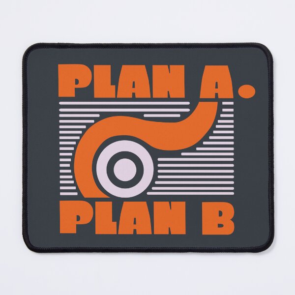 Item preview, Plan A Plan B Retro Colours designed and sold by QuoteMeMaybe.