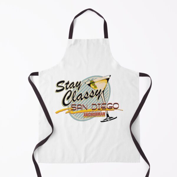 Item preview, Stay Classy San Diego Martini Glass designed and sold by EarlieRindone.