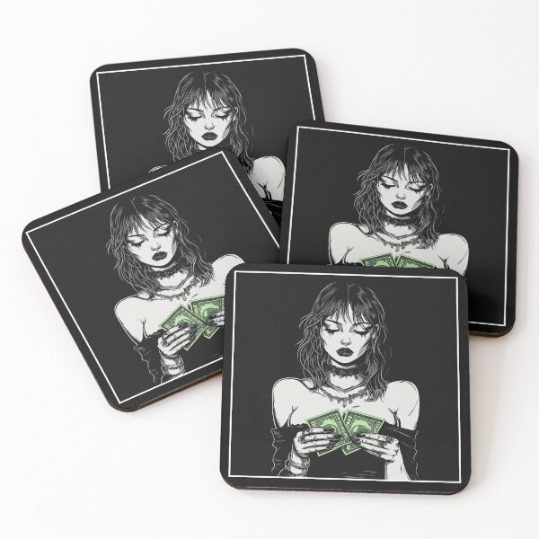 Item preview, Goth Money Girl designed and sold by JacobSpace.
