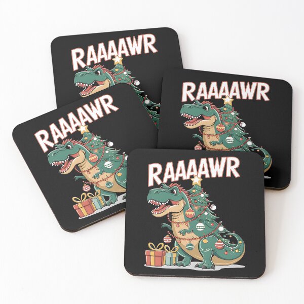 Item preview, Tree Rex Rawr Dinosaur Christmas Pun designed and sold by DomTeesHaven.