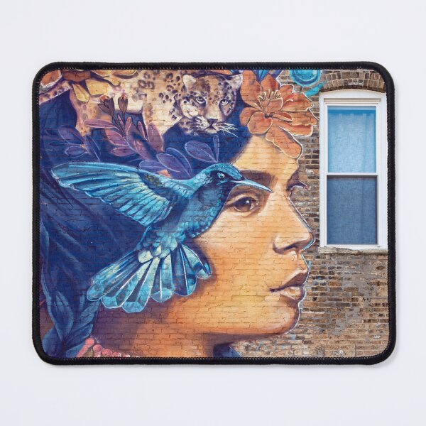 Item preview, La Malinche Wall Mural designed and sold by David Bowman.