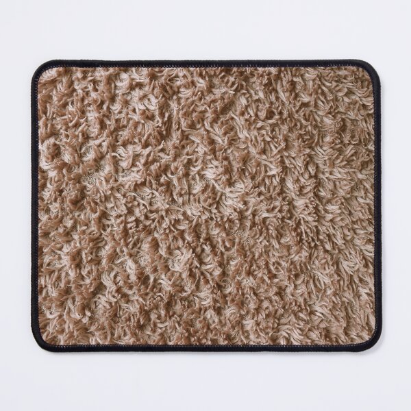 Item preview, Brown furry material designed and sold by pinkal.