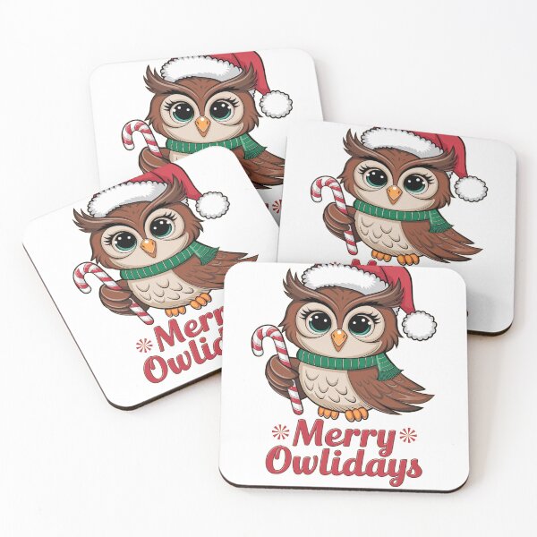 Item preview, Owl x-mass - merry owlidays designed and sold by BooWearBer.