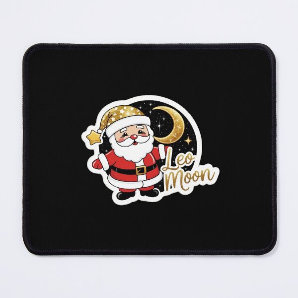 Item preview, Cute Leo Moon Christmas Astrology Santa Art designed and sold by Mudastro Astrology.