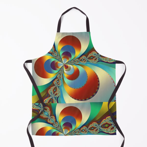 Item preview, Psychedelic Abstract Fractal Flower Pattern designed and sold by pinkal.