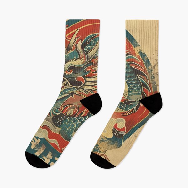 Item preview, Chinese Dragon Vintage Art 33 designed and sold by AstroRisq.
