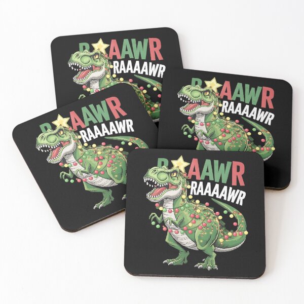 Item preview, Tree Rex Rawr Dinosaur Christmas Pun designed and sold by DomTeesHaven.