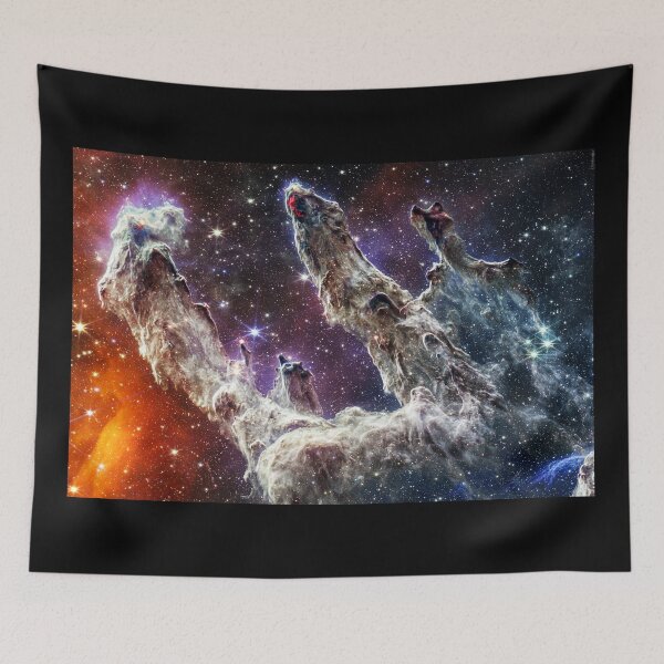 Item preview, Webb Telescope Pillars of Creation NIRCam and MIRI Enhanced Vertical designed and sold by Weston  Westmoreland.