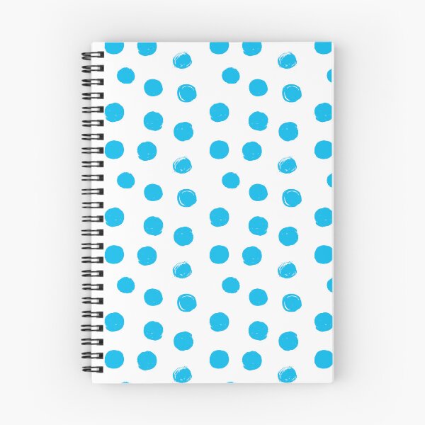 Item preview, Turquoise Round Brush Strokes Pattern designed and sold by seafoam12shop.