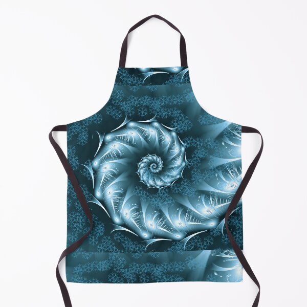 Item preview, Snowflake spiral fractal designed and sold by pinkal.