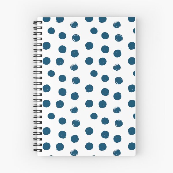 Item preview, Blue Round Brush Strokes Pattern designed and sold by seafoam12shop.