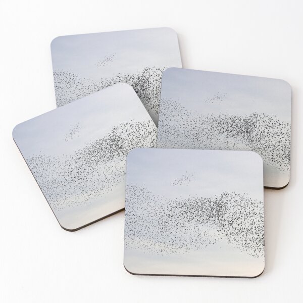 Item preview, Starling flock at sunset designed and sold by GreyFeatherPhot.