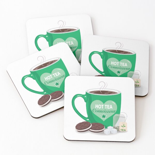 Item preview, Hot tea connoisseur GREEN designed and sold by StellarFX.