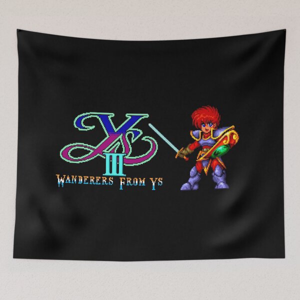 Item preview, Ys III Wanderers from Ys Game designed and sold by Retr0Tshirts.