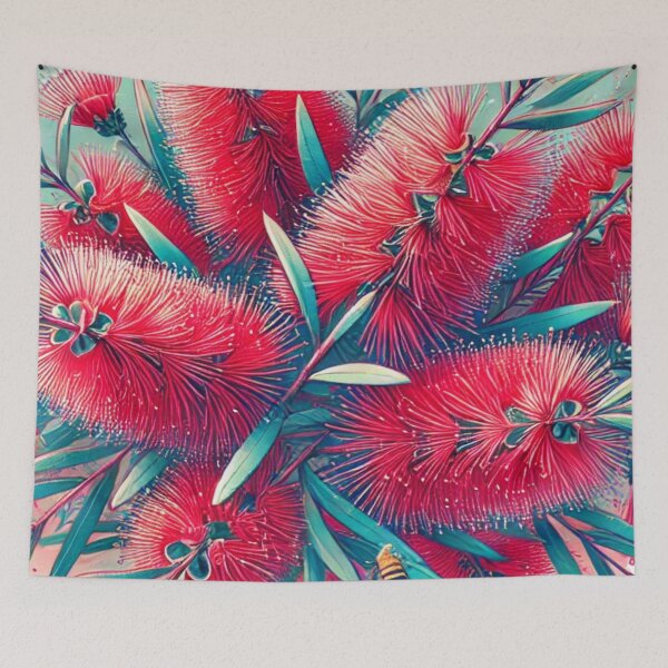 Item preview, Australian plant- Bottlebrush Magic designed and sold by Globalcitytees.