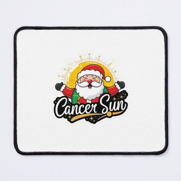 Item preview, Cute Cancer Sun Christmas Astrology Santa Art designed and sold by Mudastro Astrology.
