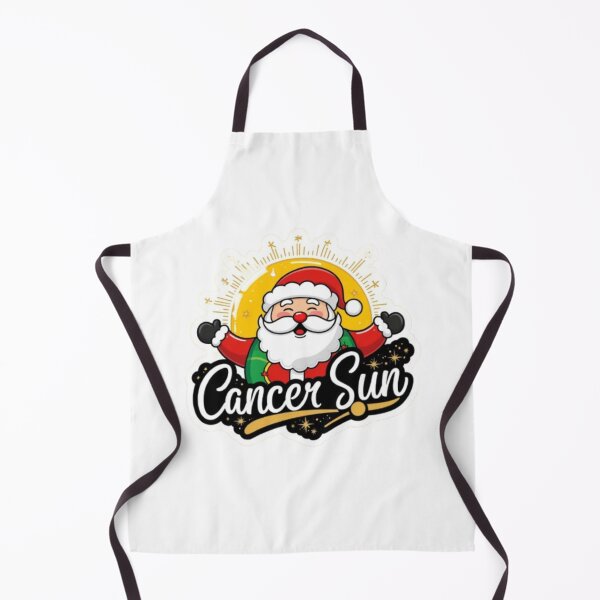 Item preview, Cute Cancer Sun Christmas Astrology Santa Art designed and sold by Mudastro Astrology.