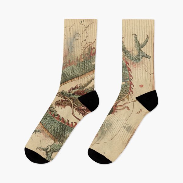 Item preview, Chinese Dragon Vintage Art 35 designed and sold by AstroRisq.