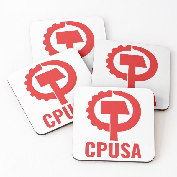 Item preview, Communist Party USA designed and sold by Angry Swan Designs.