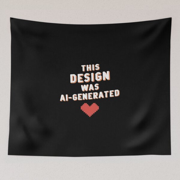 Item preview, This Design Was AI Generated Funny Gift For Tech Enthusiasts designed and sold by CosmicFreedom9.