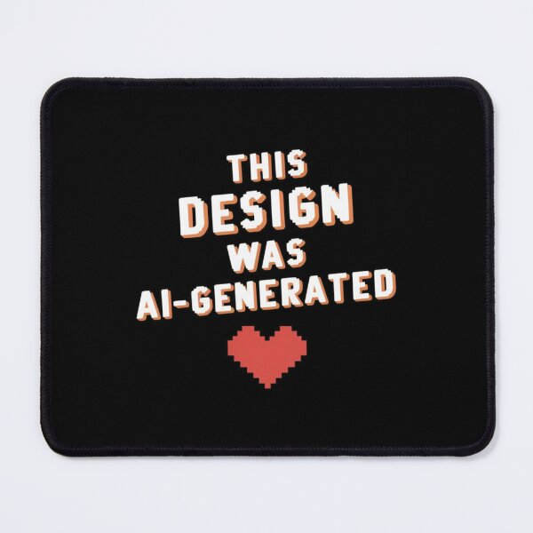 Item preview, This Design Was AI Generated Funny Gift For Tech Enthusiasts designed and sold by CosmicFreedom9.